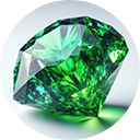 Grüner Emerald