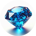 Blauer Emerald