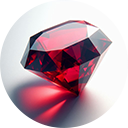 Roter Emerald